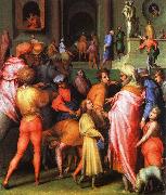 Jacopo Pontormo Joseph being Sold to Potiphar oil painting on canvas